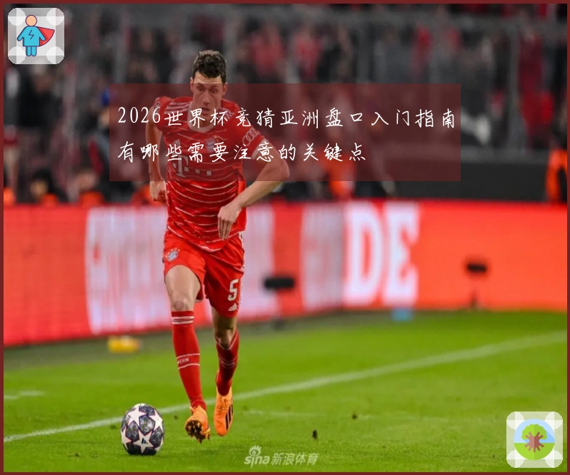 2026世界杯竞猜亚洲盘口入门指南有哪些需要注意的关键点
