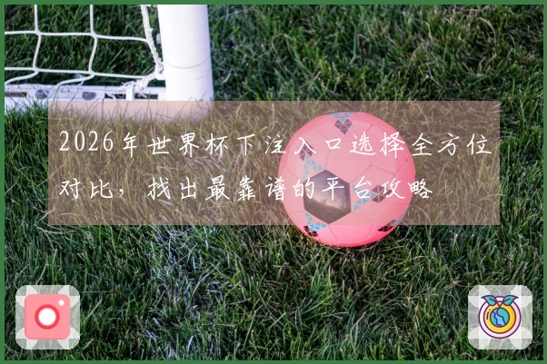 2026年世界杯下注入口选择全方位对比,找出最靠谱的平台攻略